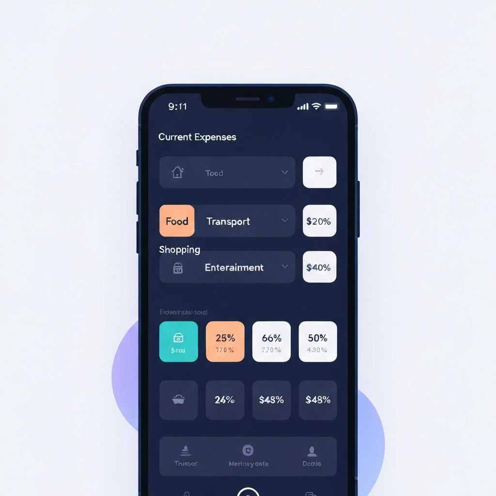 Transaction categories breakdown